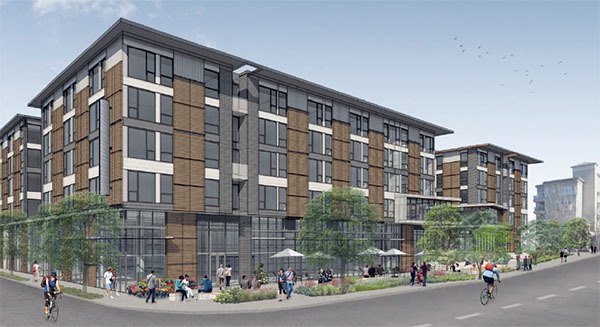 Hines has released another view of its multi-use development planned for the Town Center.  The developer has yet to file permit applications with the city.