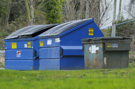 City workers moved dumpsters that used to sit at the boat launch and Homestead Field to stop illegal dumping at those places. City workers report that some Islanders feel it is their right to place personal trash in city receptacles.