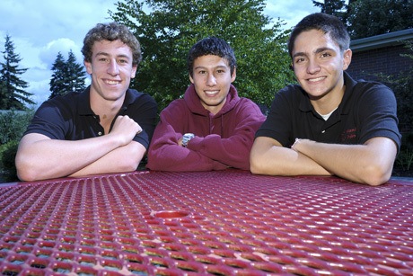 Mercer Island water polo captains