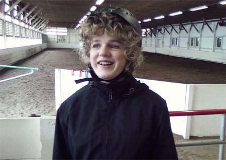 Shannon Tootill is pictured at the Little Bit riding center in Woodinville.