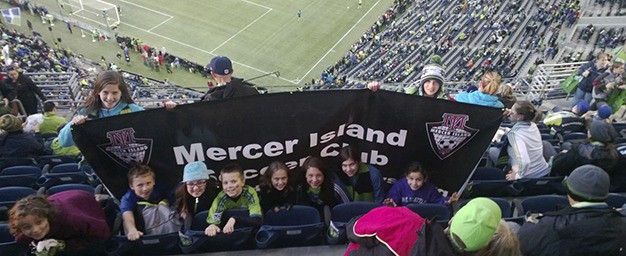 Mercer Island Soccer Club and International Academy of Soccer held their first Sounders Night Nov. 27.