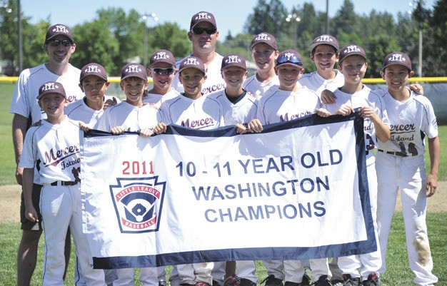 The Mercer Island Little League 11U All Star team won the state tournament in Cheney