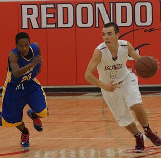 Mercer Island's Chris Lawler (no. 5) was named to the Redondo Beach Classic All Tournament Team.