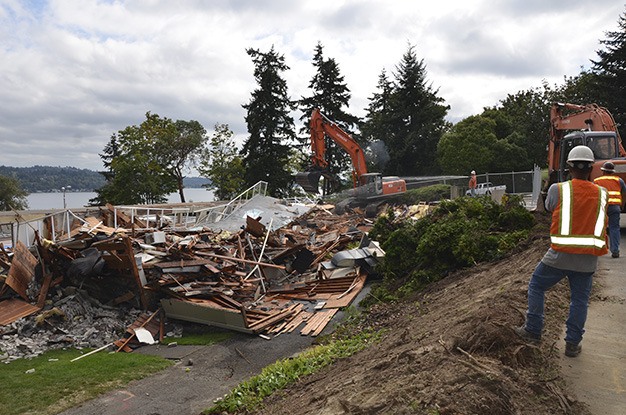 With the demolition of its old building