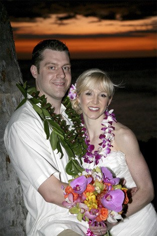 Betsy Rigsbee and Erik Gordon were married in Hawaii at the Hilton Waikoloa Village Hotel & Resort on Nov. 11