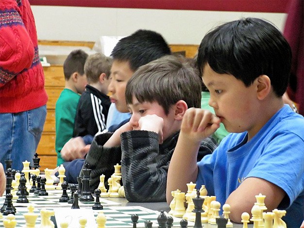 Beginning to expert chess players in kindergarten through sixth grade attended the chess tournament held at Islander Middle School on March 5. The 11th annual Lakeridge Chess Tournament had 180 participants from over 30 different schools in Seattle