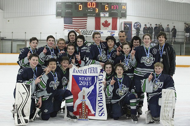 Seattle Junior Hockey Association's 14U A1 Junior Admirals take