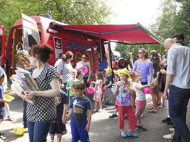 The annual ‘Truck Day’ at the Stroum Jewish Community Center last Thursday had something for everyone.