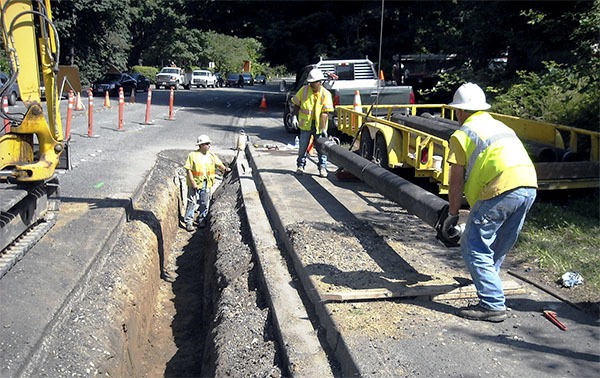 Construction on the Water System Capital Improvement Project is expected to cause traffic delays this summer.