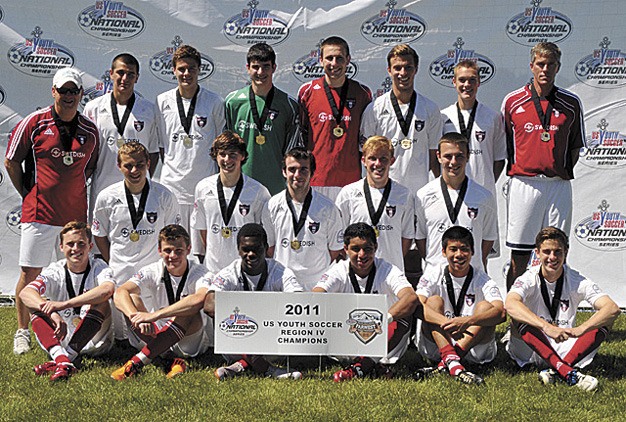 The Eastside FC 94 Red team recently won the regional title during a tournament in Federal Way.