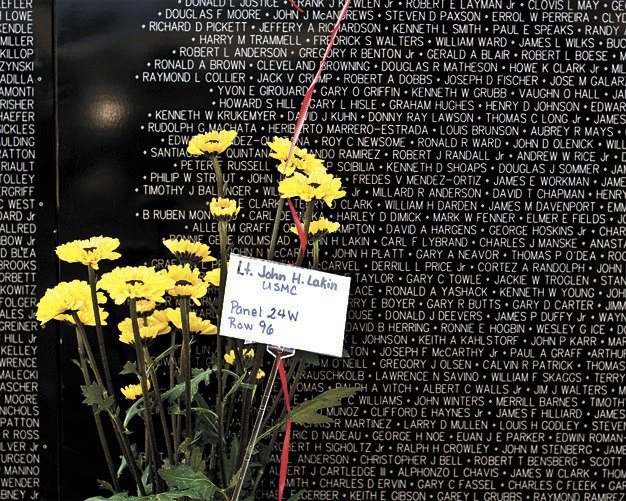 The traveling Vietnam Memorial Wall will be in Bellevue beginning on Friday