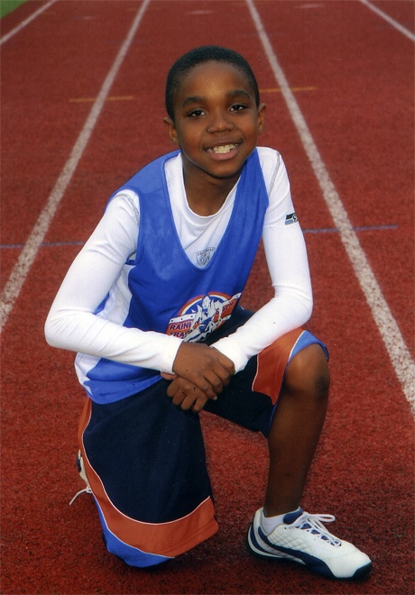 West Mercer Elementary fifth-grader Jaelin Tate is racing in this week’s National Junior Olympics Track & Field Championships meet in Greensboro