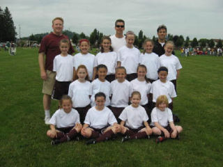 The Islanders Select U12 girls soccer team