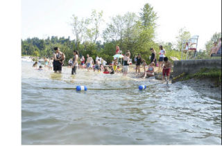 Shoreline restoration at Luther Burbank Park is part of the proposed parks levy.