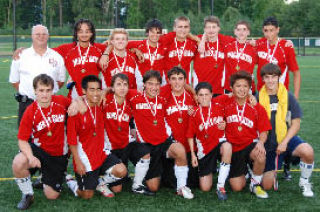 BU-17 MIFC Xtreme team photo: top row