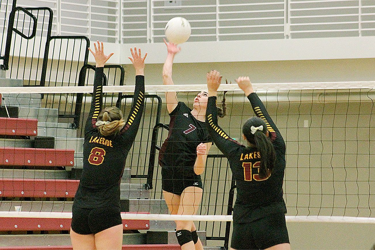 Lakeside bests Mercer Island in Sea-King 3A district final | Prep volleyball