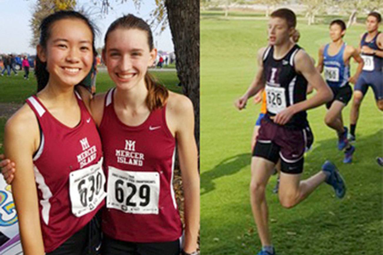 Three Mercer Islanders compete at state cross country championships