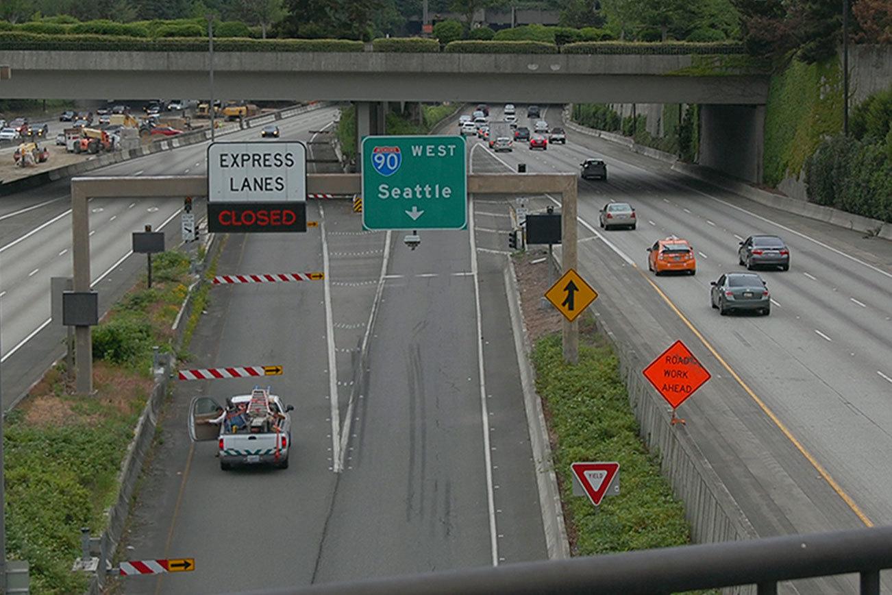 City leaders say SOV access to new I-90 lanes unlikely after Olympia meeting