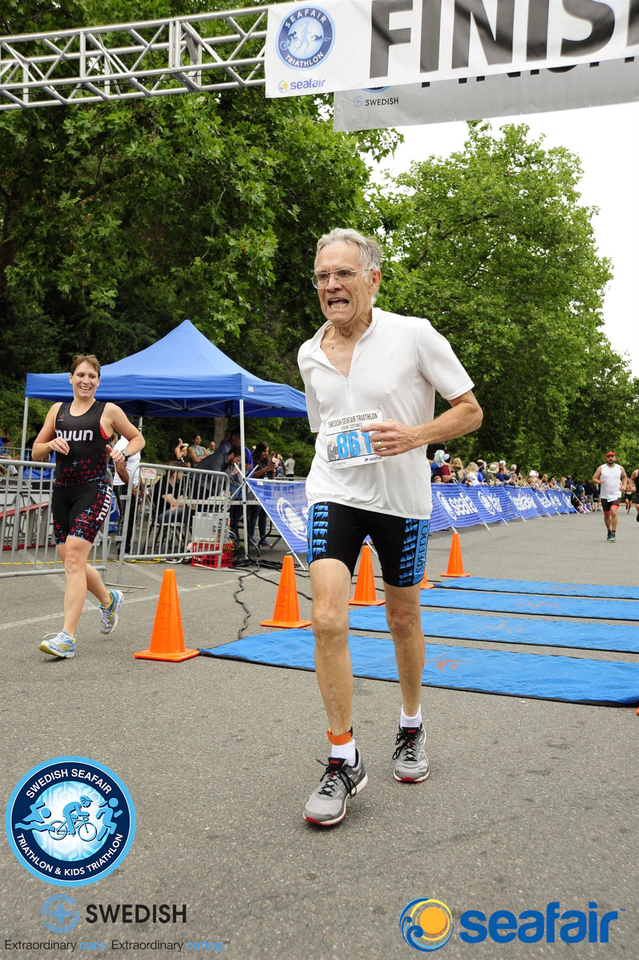 Fit family Three generations compete in Seafair Triathlon Mercer