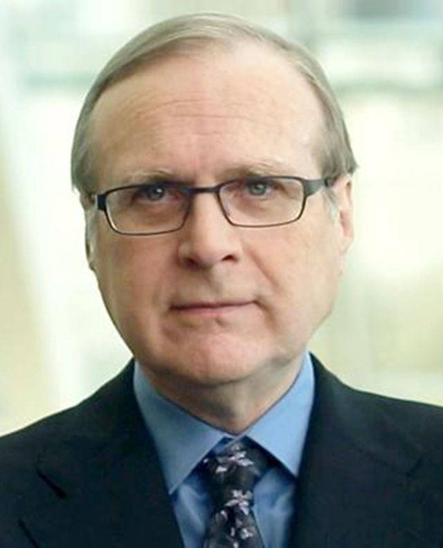 Paul Allen. Photo via Twitter