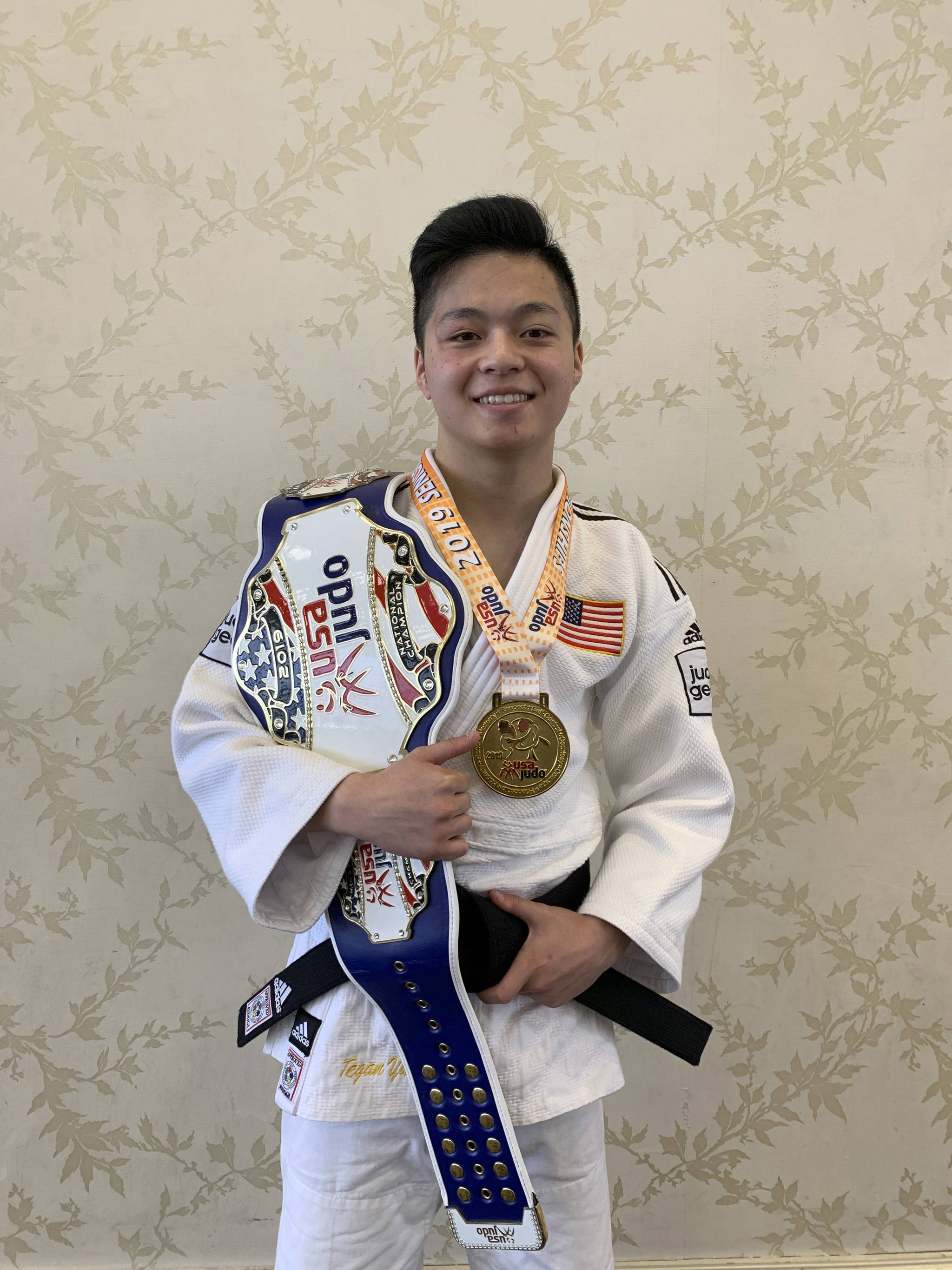 Mercer Island Islanders sophomore Tegan Yuasa is currently the top-ranked male 55-kilogram athlete in the sport of Judo. Yuasa will compete at the Cadet World Championships, which will take place from Sept. 25-29 in Almaty, Kazakhstan. Photo courtesy of Mark Yuasa