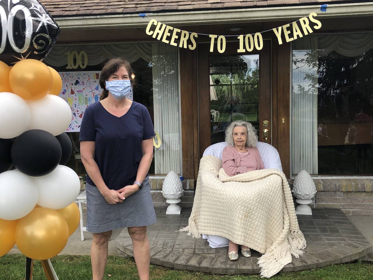 From left to right: Julie King Hately and Melba Jamerson. Photo courtesy Julie King Hately