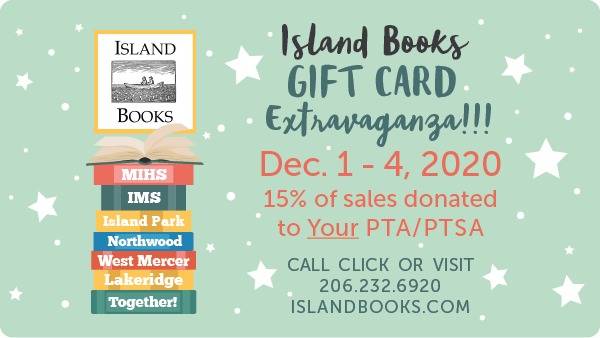 Island Books Gift Card Extravaganza Schools Fundraiser Set For Dec 1 4 Mercer Island Reporter