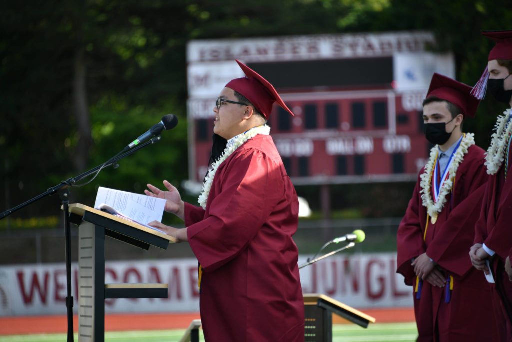 Graduation celebration MIHS class of 2021 graduates with ‘Integrity