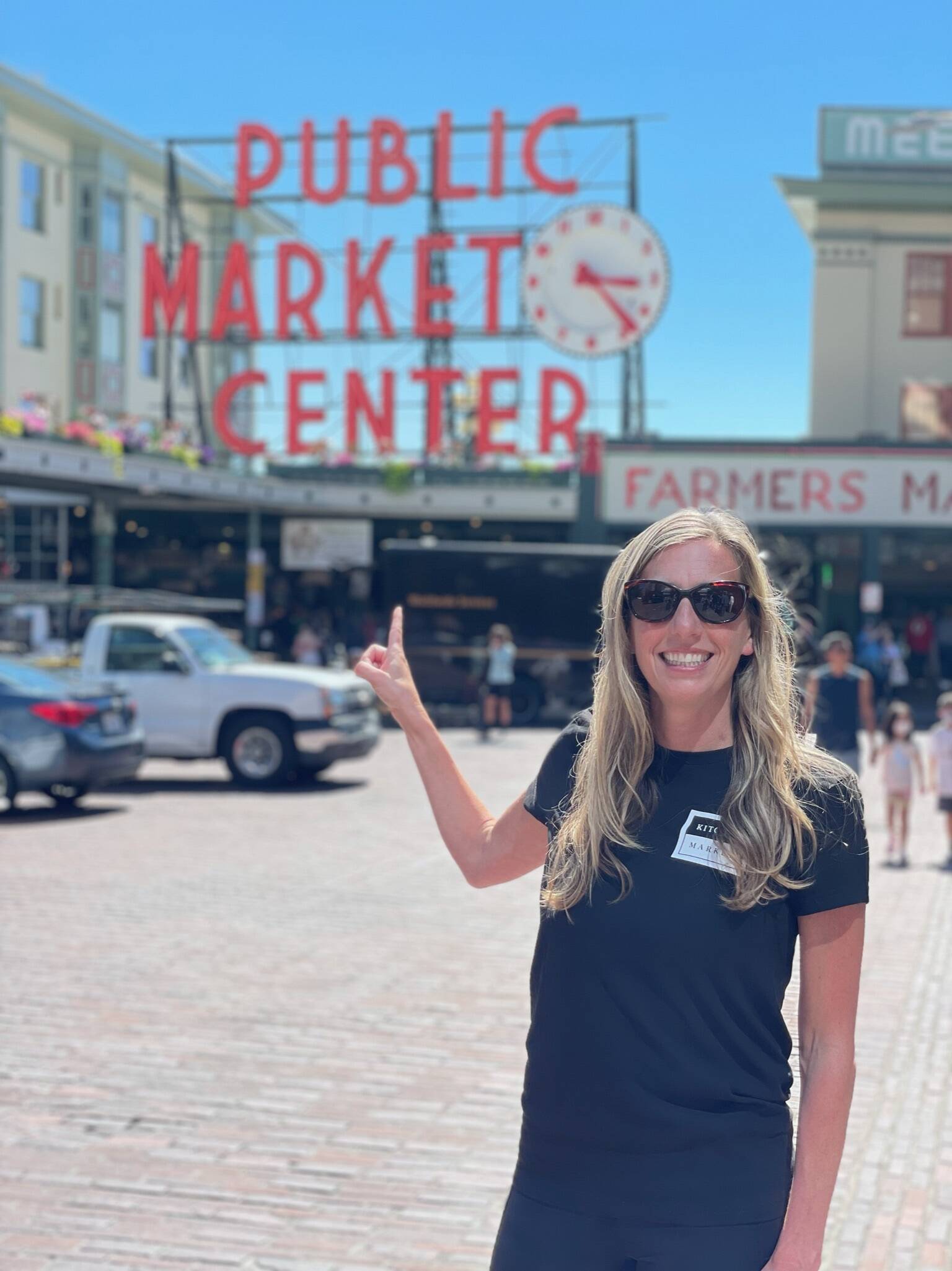 Stephanie King is thrilled to open Kitchen & Market at Pike Place Market. Photo courtesy of Kitchen & Market