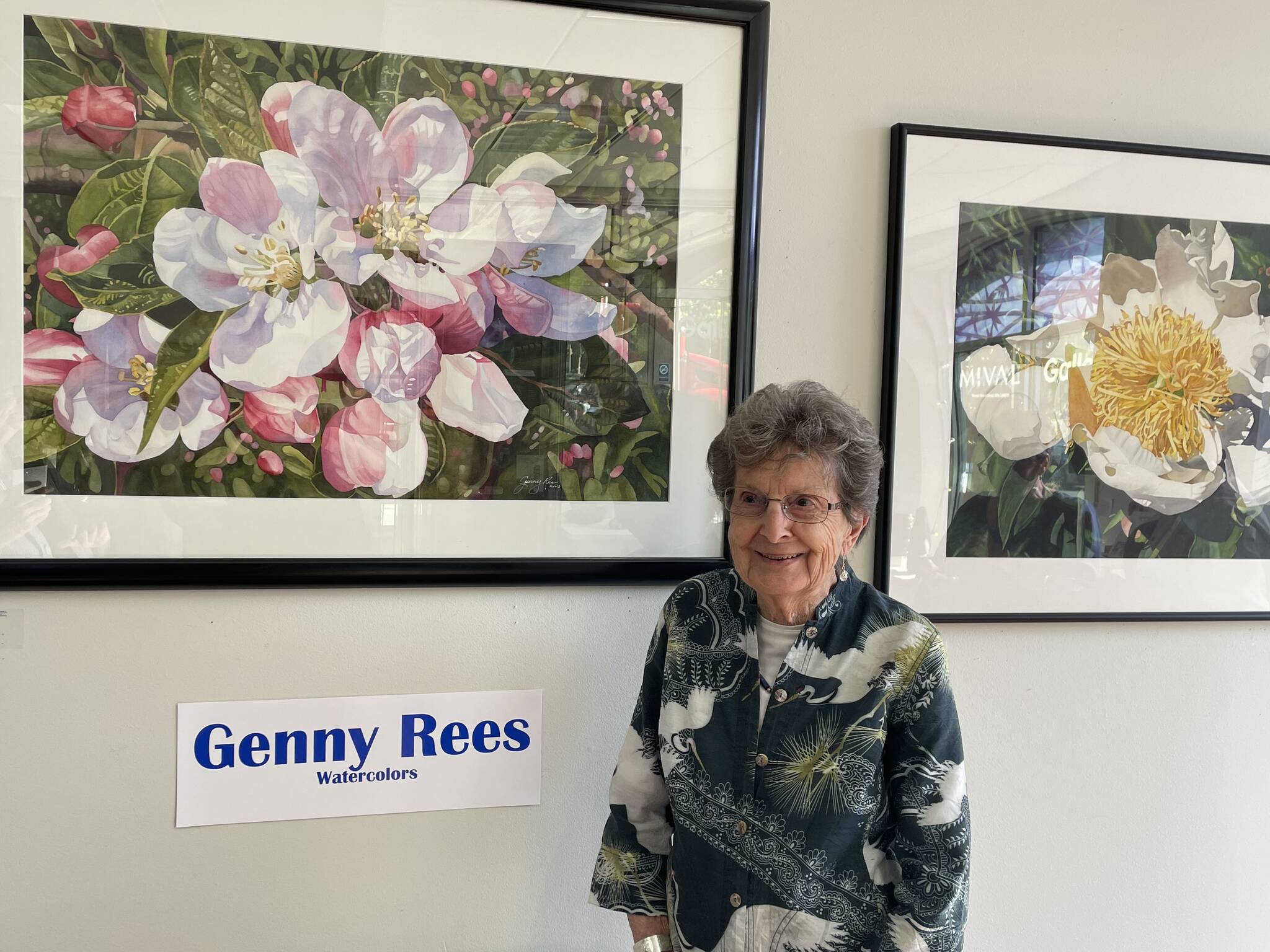 Watercolorist Genny Rees. Courtesy photo