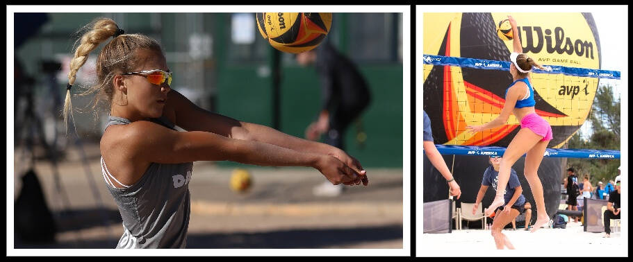 Mercer Island’s Noelle Niederman will play beach volleyball for Santa Clara University this upcoming season. Photos courtesy of Dan Duran