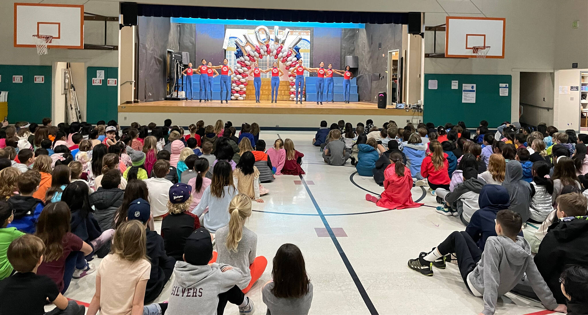 MIHS drill team performs at West Mercer Belonging Assembly | Mercer ...