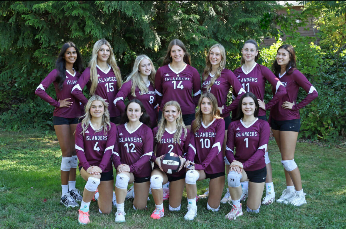 Mercer Island High School’s volleyball team. Courtesy photo