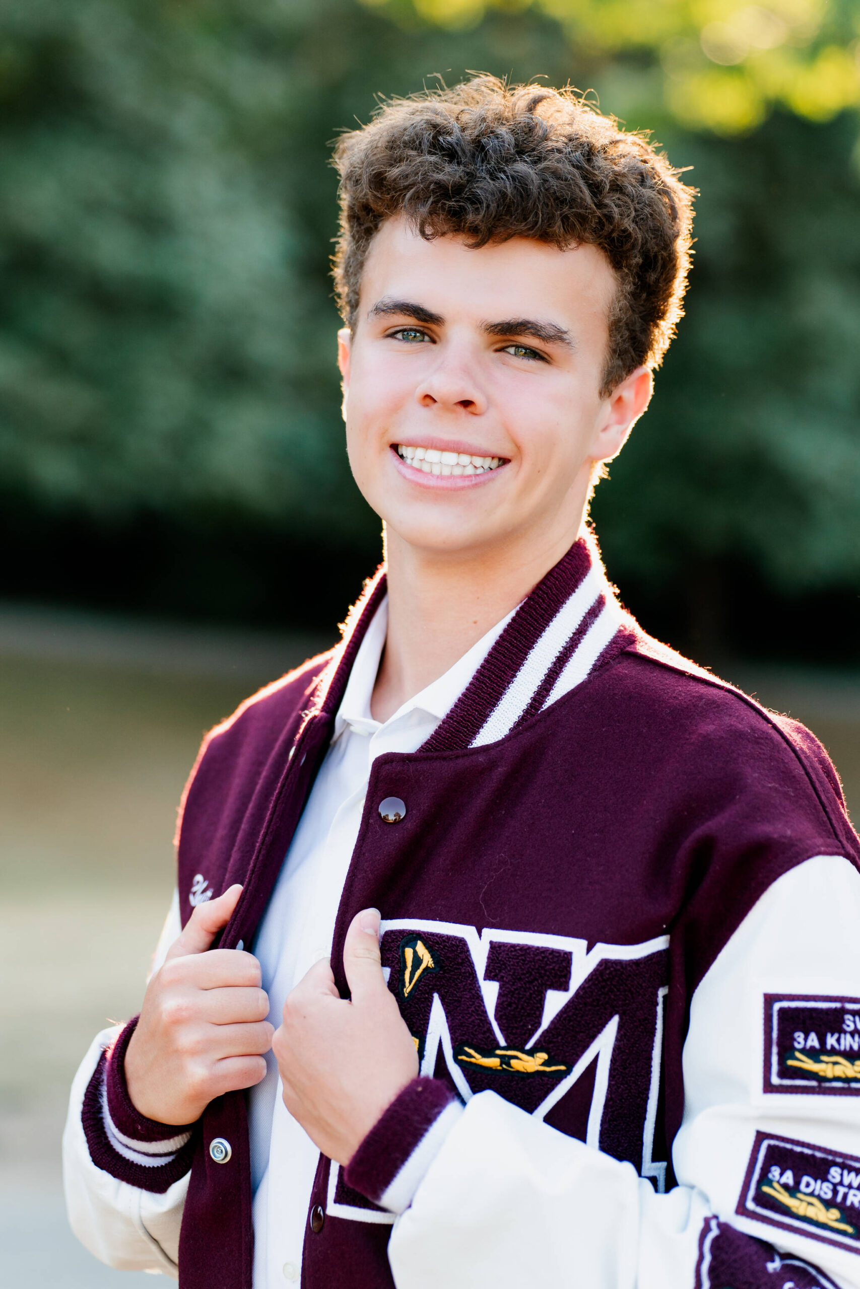 Mercer Island High School senior swimmer and diver Rhett Hounsell. Photo courtesy of Tiffany Stumpf