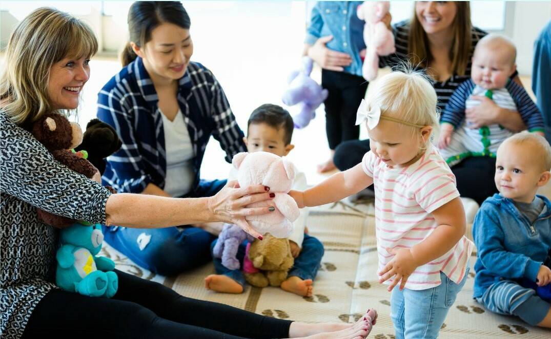 Residents attend a Music Together with Mrs. Chrisi singing program at the Mercer Island Community and Event Center. Photo courtesy of the city of Mercer Island